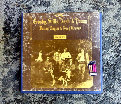 Crosby Stills Nash & Young Deja Vu/ Reel To Reel 4 Track Tape 3 3/4 IPS