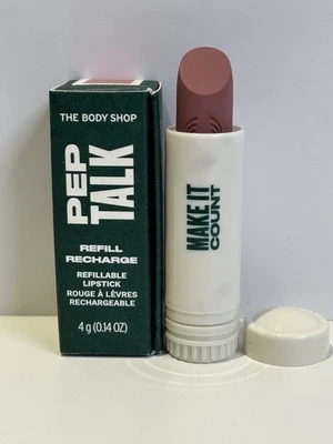 The Body Shop Pep Talk Refillable Lipstick Make It Count | Vegan Refill
