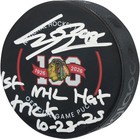 Autographed Connor Bedard Blackhawks Puck Fanatics Authentic COA Item#14363854