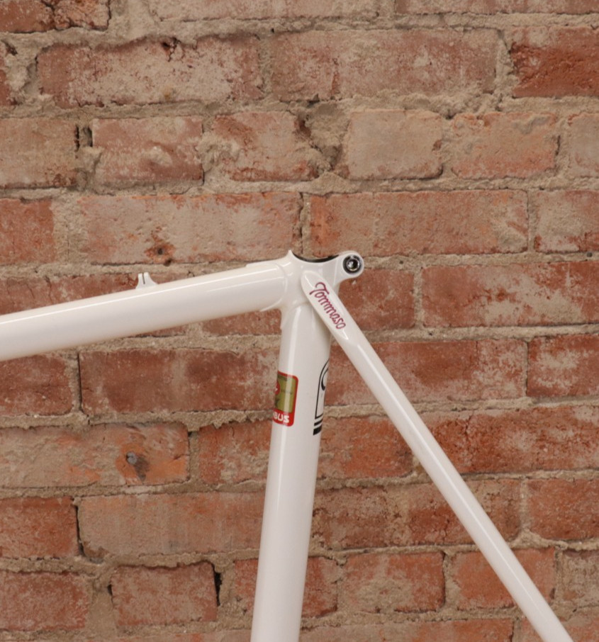 62cm Tommaso SLX Columbus Steel tube set Road Bike Frame & Fork Vintage Italian