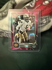 2025 Bowman University Chrome - Boubacar Traore #30 Pink Lava Refractor (RC)
