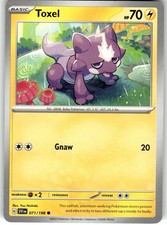 Toxel Common SV01: Scarlet & Violet Base Set 071/198 LP