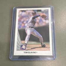 Leaf 1990 Tom Glavine #13 Atlanta Braves Major League Baseball Base Set Card