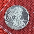 1/10 oz 999 Silver Walking Liberty Design Round Bullion Coin