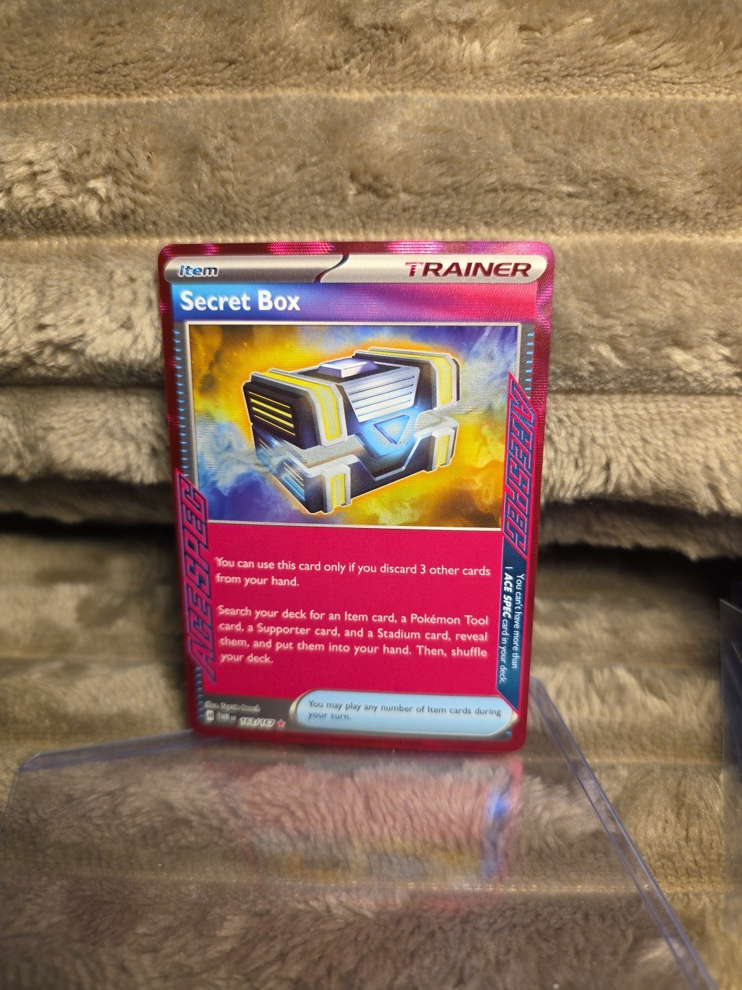 Secret Box 163/167 Twilight Masquerade Pokemon Card NM Pack Fresh