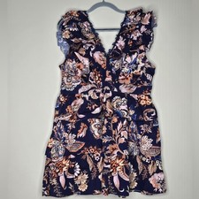 Anthropologie Sleeveless Ruffled Mini Dress New with tags XL