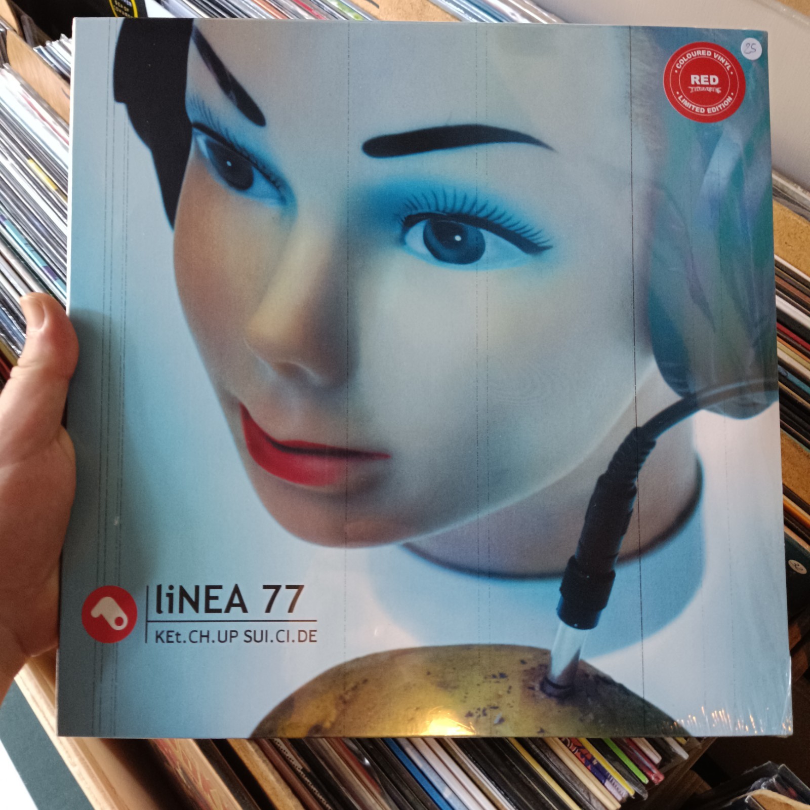 Linea 77 - Ketchup Suicide - Red Vinyl Limited Ed. - LP Nuovo E Sigillato