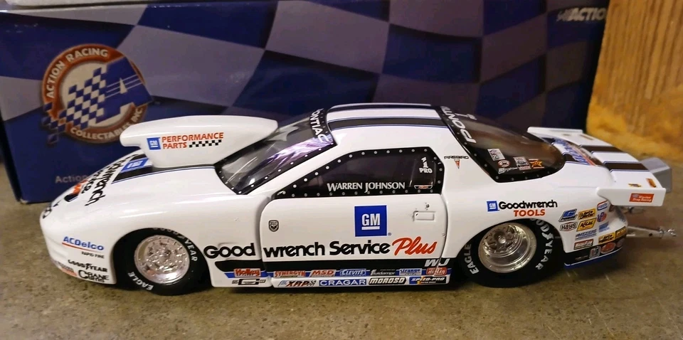 (RARE) 1/24 Warren Johnson Goodwrench Service Firebird Pro Stock MIB - Image 2 of 4