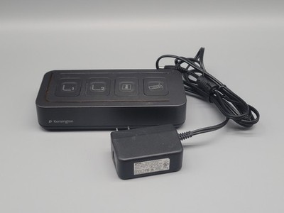 Kensington Share Central 5 for USB Device Sharing W/ Power Supply Cord Tested 