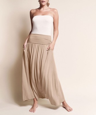 FABINA BAMBOO YOGA MAXI SKIRT