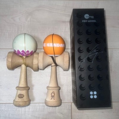 Kendama Set of 3 Nonoka Sweets ProMod Cushion Tama One Bold Unused Nobunori V3