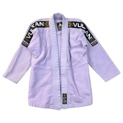 Vulkan Womens Pro Light Lilac Gi Top Brazilian Jiu Jitsu Martial Arts Youth M3