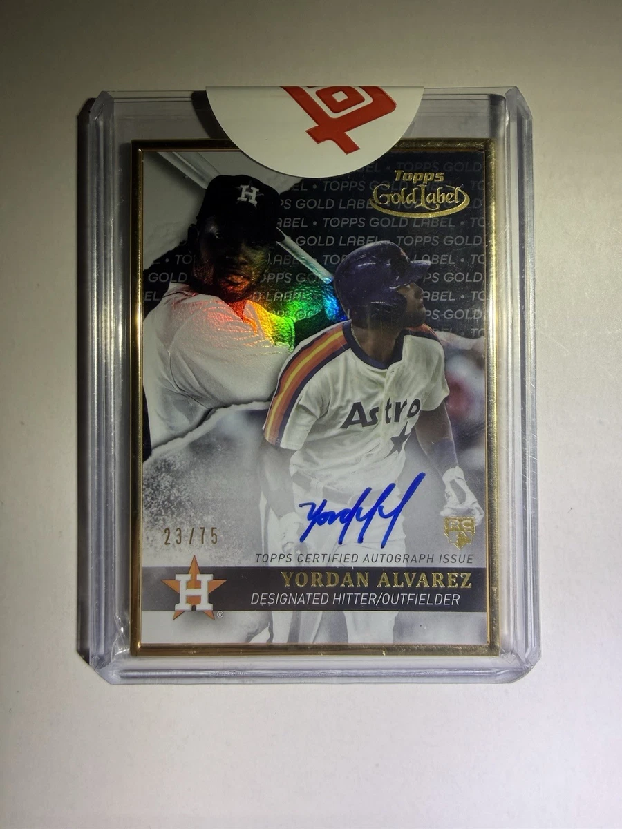 Topps Yordan Alvarez Baseball 2020 Season Sports Trading Cards