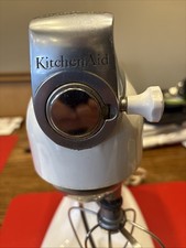 Batidora de pie KitchenAid 4C vintage muy limpia con cuenco y batidor
