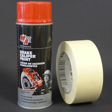 MA Bremssattellack Set 2tlg. Bremsenlack Bremslack Farbe ROT hitzefest 400ml ...