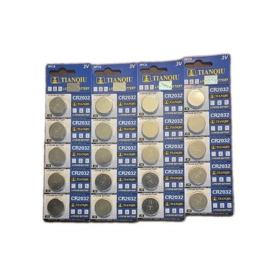 Fast Ship -20- New-cr2032 lithium Batteries, Tianqiu - Car Fobs, Ex Date 2029