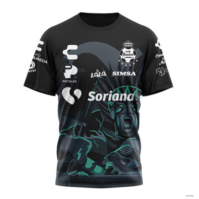 Personalized LIGA MX Club Santos Laguna 2024-2025 Third Shirt 3D Gift Fan
