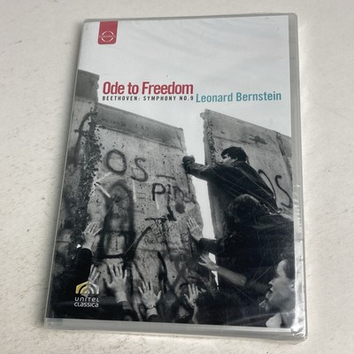 Ode to Freedom: Beethoven Symphony No 9 (DVD) SEALED Leonard Bernstein EuroArts
