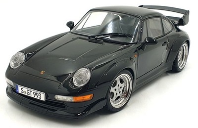 KK Scale 1/12 Scale KKDC120286S - 1996 Porsche 911 (993) GT2 - Black