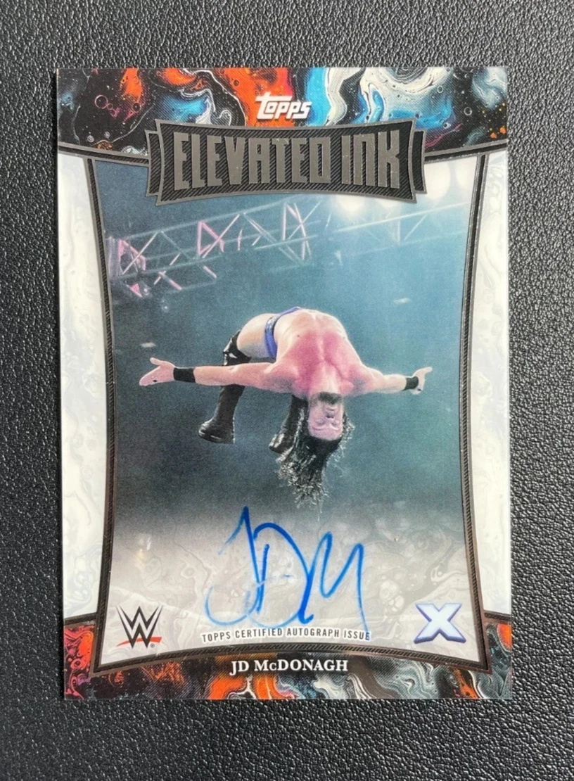 JD McDonagh ON CARD AUTO The Irish Ace 2026 Topps Exalted NXT Judgment Day ⚖️ - Picture 1 of 3