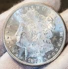* 1879 S * BU MS++ GLOWING SNOW WHITE BEAUTY!! RARE MORGAN SILVER DOLLAR #A61