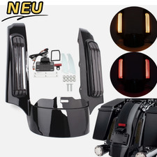 Heck Fender Fascia Set W/ LED Licht für  Harley Touring Road King Glide 2014-23