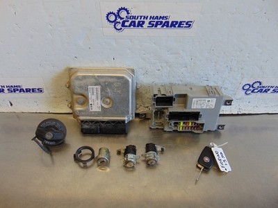 Fiat Fiorino Steuergerät Kit 10-16 1.3JTD Handschlüssel BCM 199A9000 55257724 Zündkappe