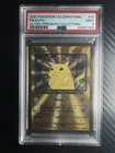 2021 POKEMON SWSH CELEBRATIONS UPC #58/102 Pikachu GOLD METAL CARD PSA 9