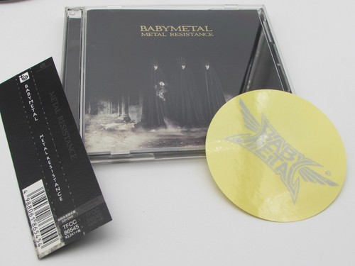 Babymetal Metal Resistance Sticker TFCC86545 Limited Obi Japan CD+DVD C1168