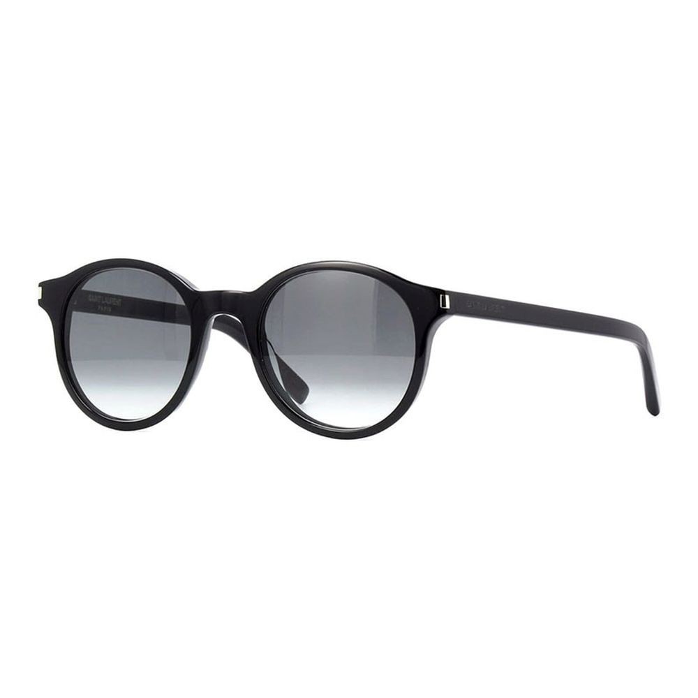 NUOVI OCCHIALI DA SOLE SL521 001 SAINT LAURENT ROTONDI NERI UNISEX OCCHIALE
