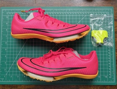 Nike Air Zoom Maxfly Hyper Pink/ Orange Track & Field Spikes Size 10 DH5359-600