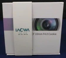 Laowa CF 10mm F4.0 Cookie Lens for Fuji X Mount NEW
