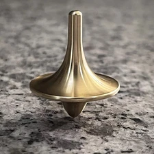 Brass Spinning Gyro Spinner Figurine Small Animal Statue Home Decoration Toy