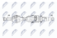 NTY Antriebswelle NPW-FR-198 FüR Ford Ecosport Ecoblue Tdci