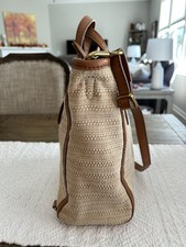 Fossil Vegan Monogram Coated Canvas Backpack Flap Closure Bag Travel Minimalist Fossil Canvas Exterior Backpack Bags & Handbags for Women  main image 2