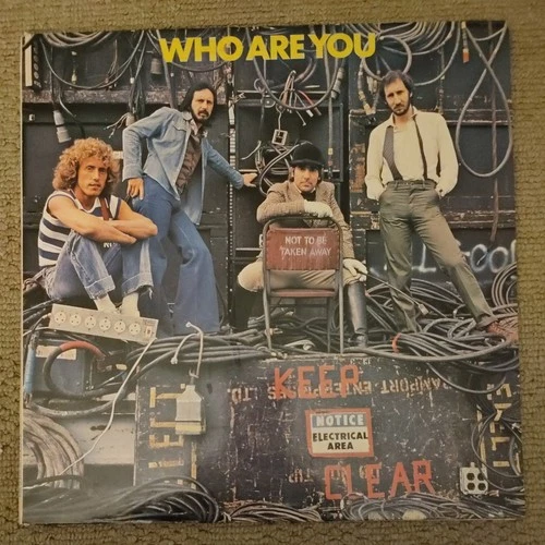 The Who - Who Are You - 12” LP 1978 - Polydor WHOD-5004 1st Pressing - Nr Mint