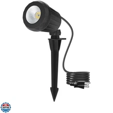 Spotlight , 2700K Warm White 10W LED Landscape Spot Lights with RGB 3 Lenses,...