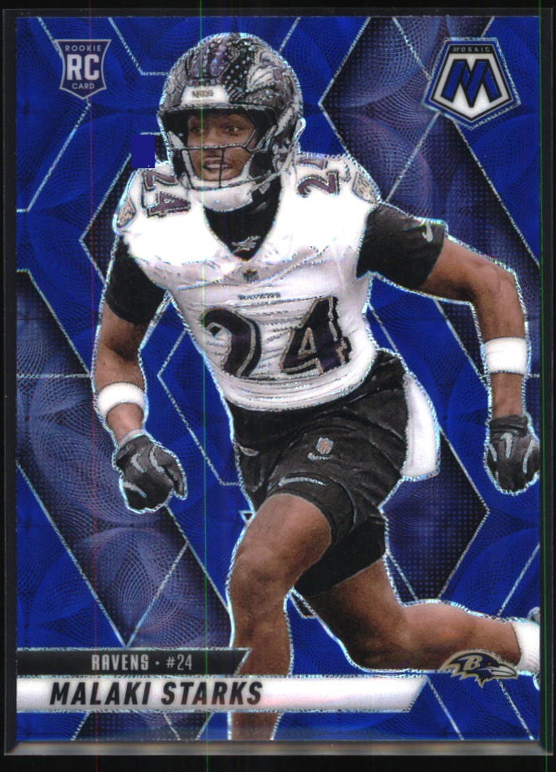 2025 Panini Mosaic #347 Malaki Starks Blue Scope