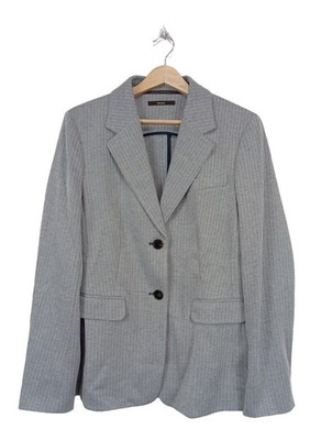 WINDSOR Kurz-Blazer Damen Blazer Gr. DE 40 hellgrau Casual-Look
