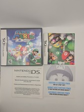Super Mario 64 DS Nintendo DS, 2004 CASE, MANUAL INSERTS ONLY, FAST SHIPPING