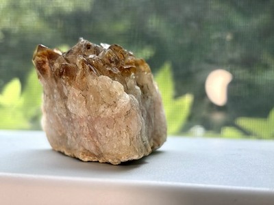 170g Gorgeous Citrine Cluster (Heat-Treated Amethyst) Raw Mineral Specimen 3 