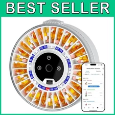 Rechargeable Pill Dispenser - APP Support, 1200mAh Battery