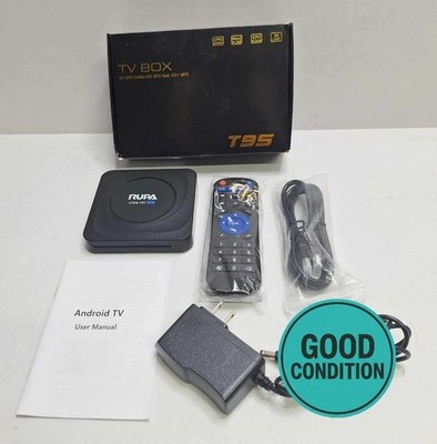 8K Android TV Box 11.0, RUPA Smart TV Box 4GB RAM 32G New