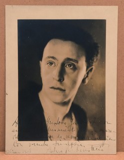 Arthur Rubinstein 1918 Signed Extremely Rare 9"x7" Photograph Pianist