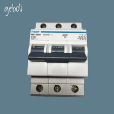 HAGER MC332A MCB HAGER 32 AMP MCB 3P 32A C32 MC332A 433751
