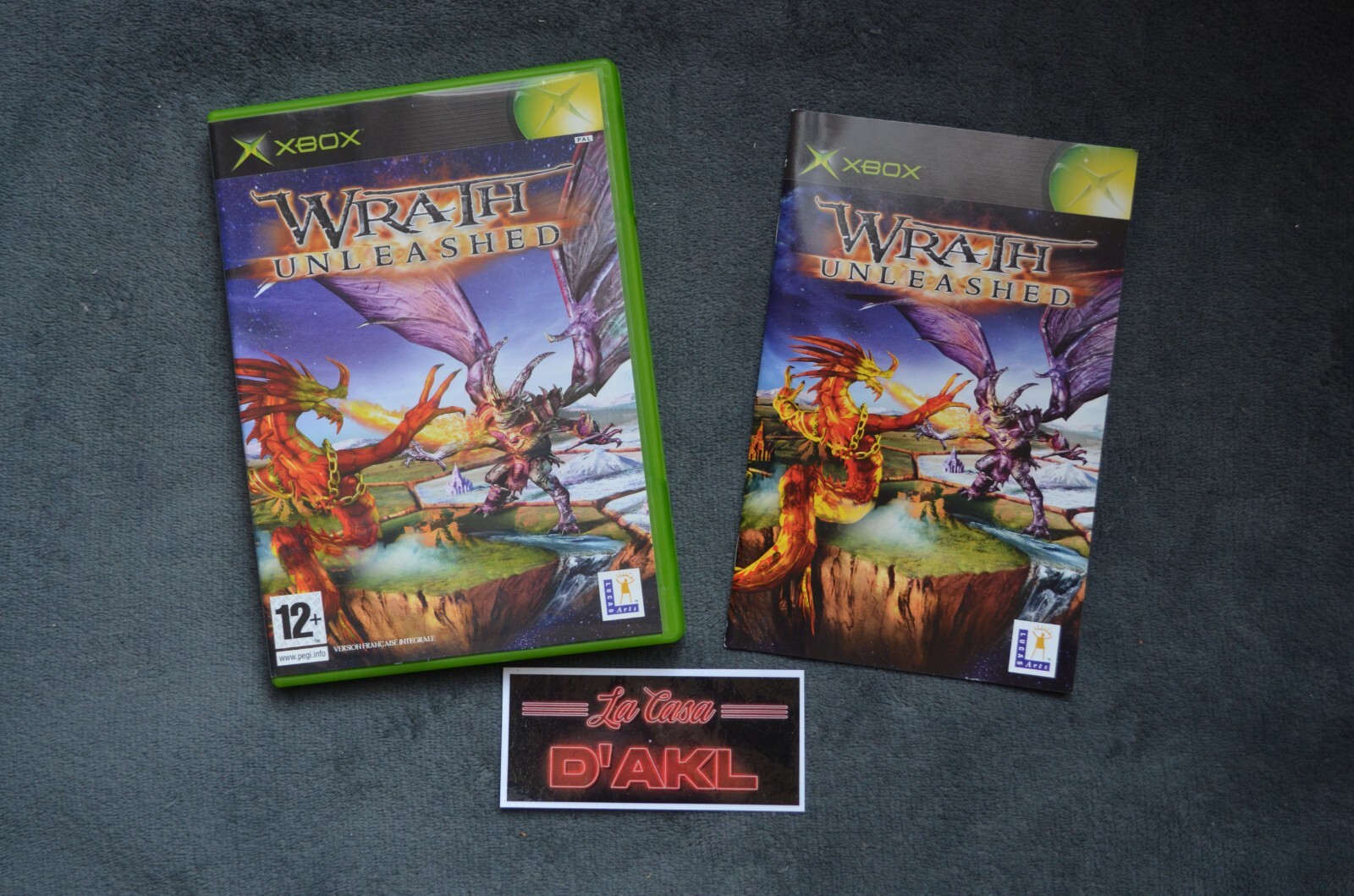 Wrath Unleashed complet sur XBOX classic 1ère Gen - TTBE