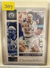 2021 Panini Chronicles Draft Corey Kispert #8 RC - Washington Wizards 