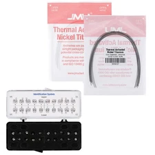 JMU Orthodontic Thermal Activated NiTi Arch Wire/ Self-Ligating Roth Brackets