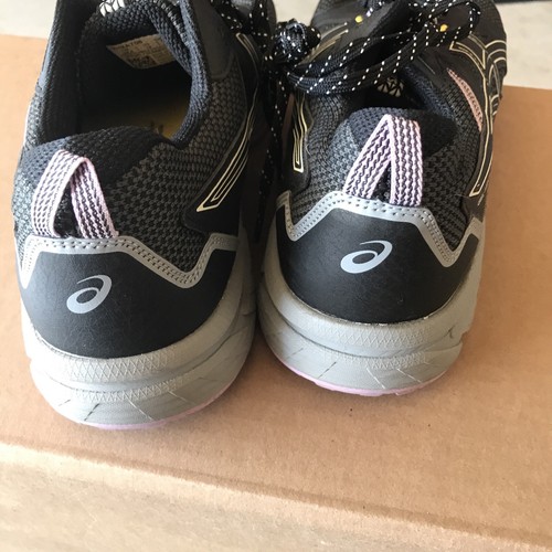 Asics Womens Size 12 W Wide Gel Venture 8 1012A706 Black Running Shoes Sneakers - Picture 4 of 9