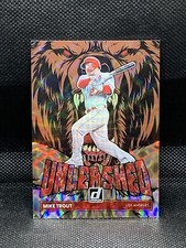 Mike Trout 2022 Donruss Unleashed Bronze Holo /999